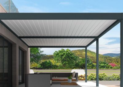 Pergola bioclimatique