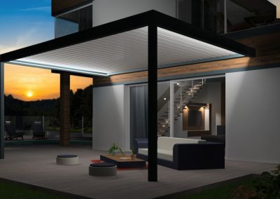 Pergola bioclimatique