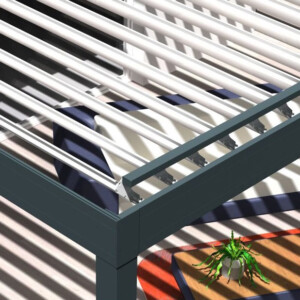 Lames pergola bioclimatique